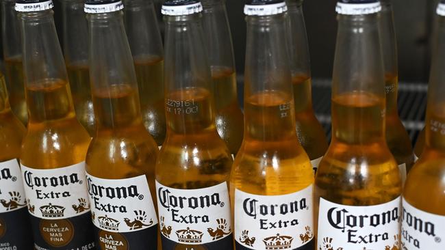 Early this year many thought that the popular Corona beer brand would be a casualty of the COVID-19 pandemic. Picture: AFP