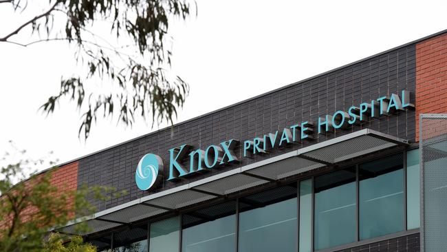 Knox Private Hospital in Wantirna is one of Healthscope’s best assets. Picture: Steve Tanner