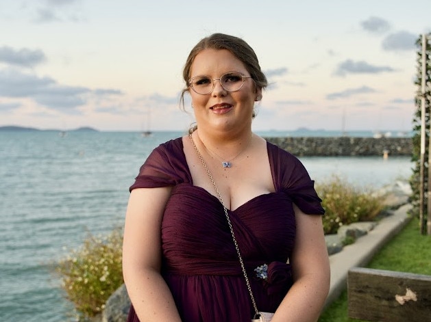 Diandra Althaus arriving at the Proserpine State High School Year 12 Formal held at the Whitsunday Marine Club on Wednesday, November 16, 2022.