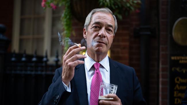 Farage has become a celebrity figure in the UK. Picture: Carl Court/Getty Images