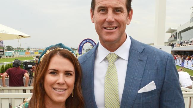 Ben Roberts-Smith and his ex-wife Emma Roberts.