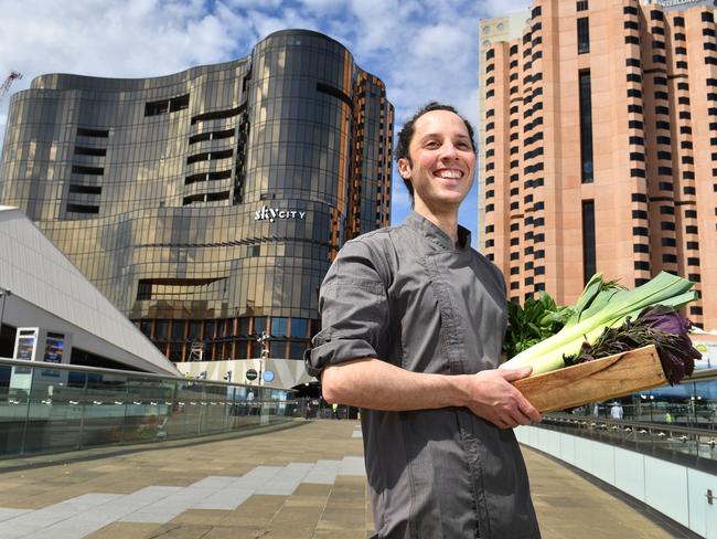 18/9/20. (under embargo). SkyCity announces the Head Chef for its new restaurant, Sol - Kane Pollard. Picture: Keryn Stevens