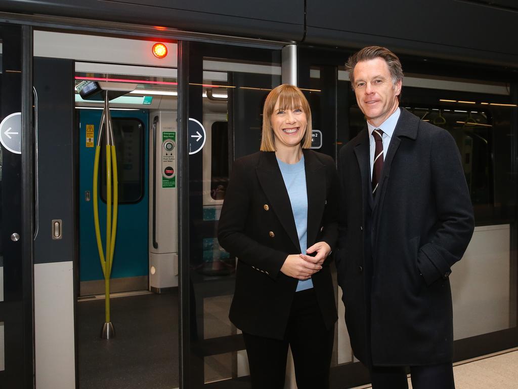 The debacle over the Metro line opening has been a huge setback for Premier Chris Minns and Jo Haylen, Minister for Transport. Picture: Newswire / Gaye Gerard