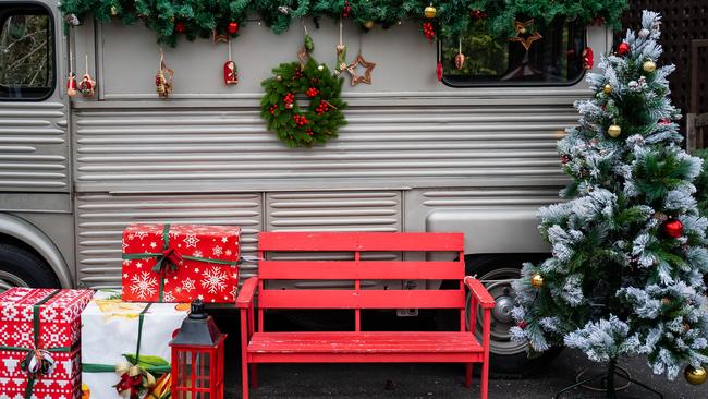 A caravan at home could be the go-to option for many for Christmas.