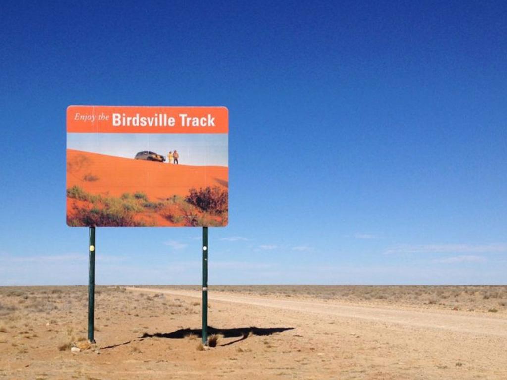 The drive from Birdsville to Marree in South Australia is 500km of dirt road, which the RACQ is advising motorists against taking unless they are completely prepared.