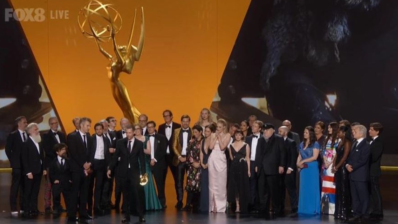 Game of Thrones wins best drama series at the 2019 Emmys.