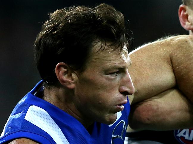 Round 10: Geelong v North Melbourne Brent Harvey & Joel Selwood Picture : Wayne Ludbey AFLR1014