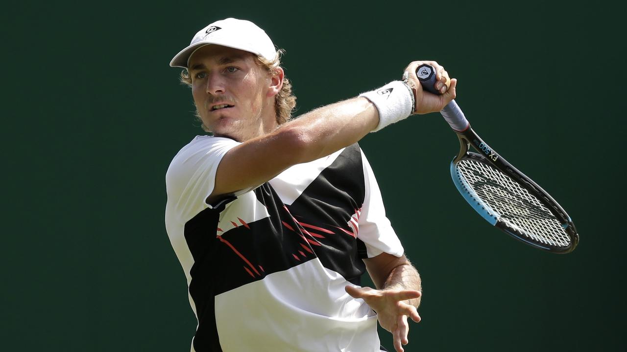 Max Purcell will compete in the Wimbledon men’s singles draw for the first time next week. Picture: Getty Images
