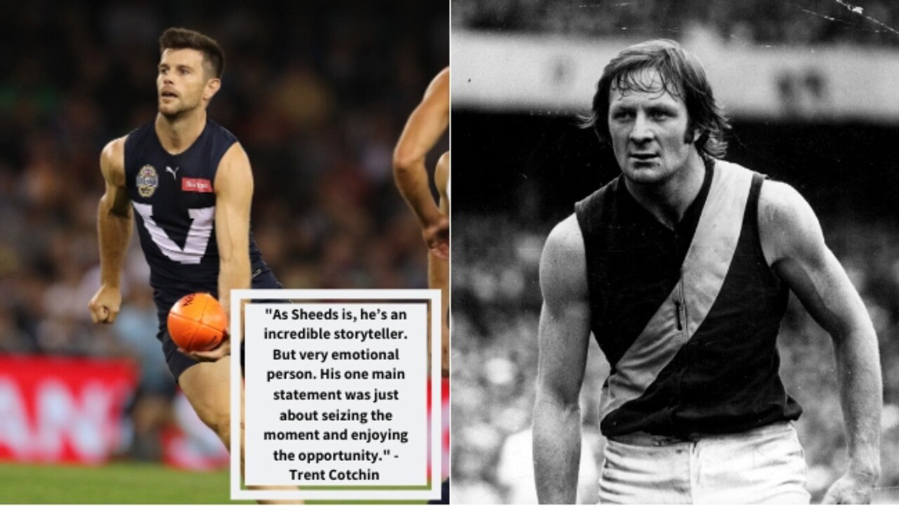 Kevin Sheedy wrote to Richmond captain Trent Cotchin.