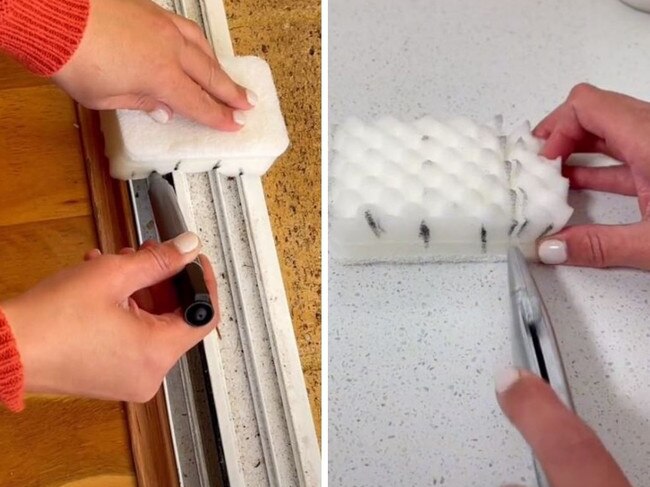 ‘Wow’: Easy cleaning hack for sliding doors