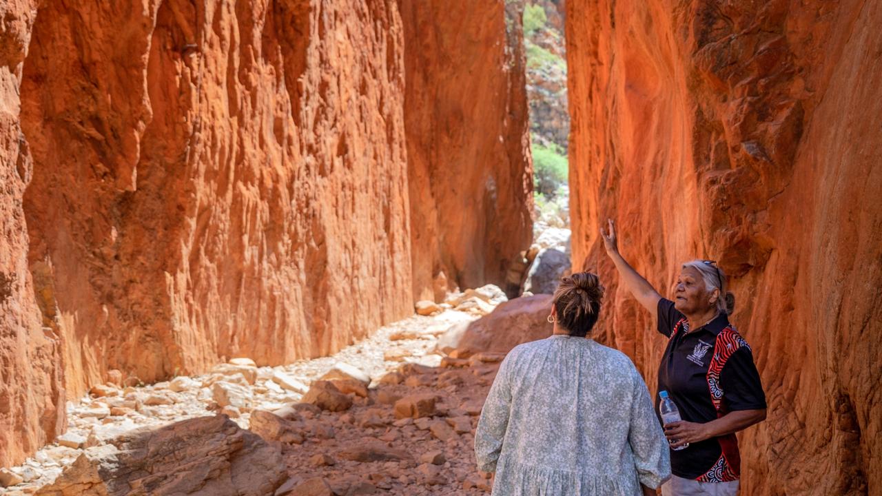 Angkerle Atwatye/Standley Chasm, about 35 minutes from Alice Springs, won bronze in Aboriginal and Torres Strait Island Tourism Experience.