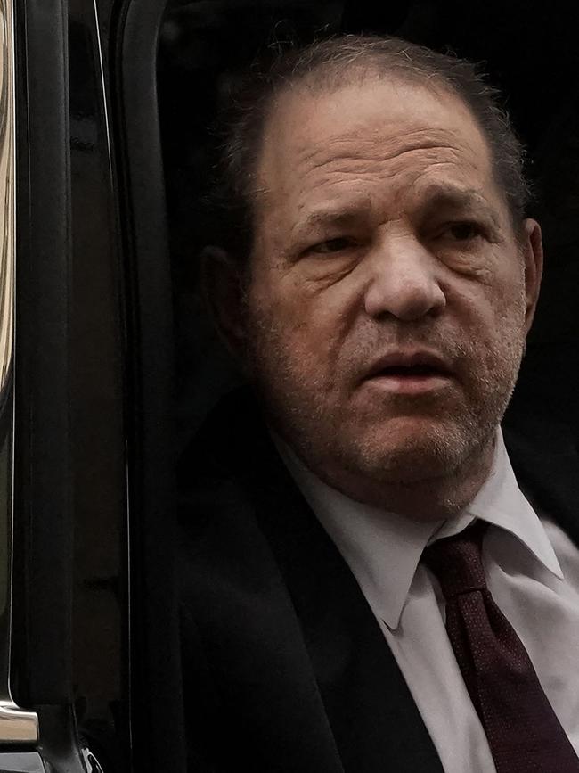 Harvey Weinstein‘s rape conviction has been overturned. Picture: AFP