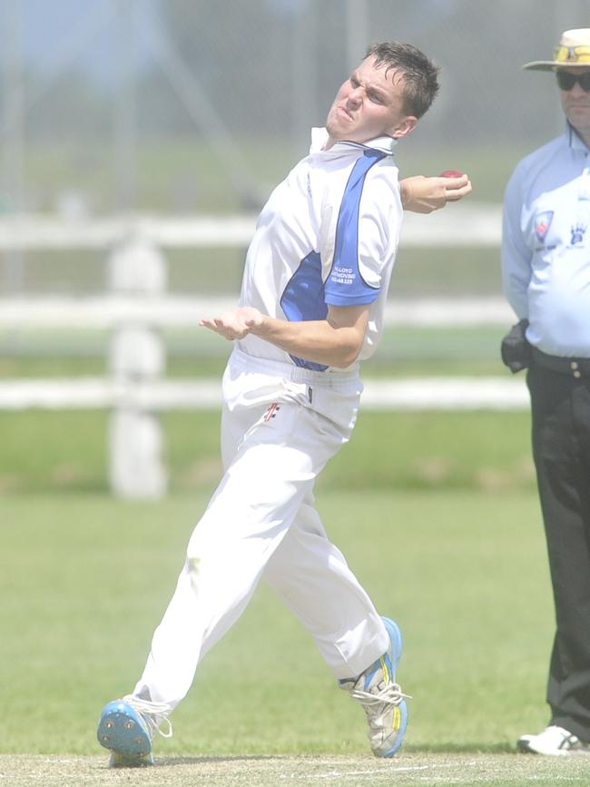 Ulmarra Hotel Tucabia-Copmanhurst first change bowler Taine Riley is Billy Blanch’s left-field choice to emerge as CRCA’s 2021/21 Cricketer of the Year.