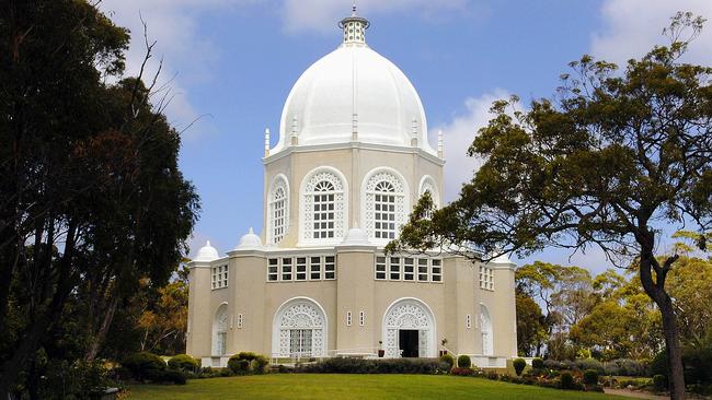 The Baha'i Temple, on Mona Vale Rd at Ingleside, has applied to demolish some minor outdoor structures and update or replace some of the stairs, ramps, landings and paving around the 63-year-old structure. Picture Brent McGilvary.