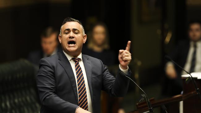 Deputy Premier John Barilaro is a diehard Manly fan. Picture: Dylan Robinson