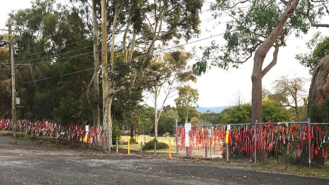 The ribbons at 150 Cambridge Rd Kilsyth.