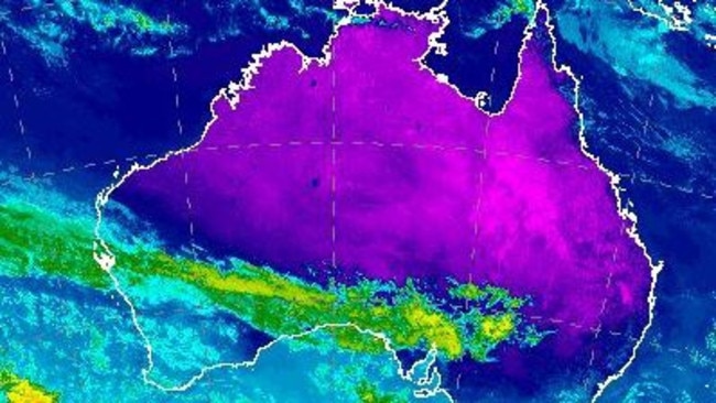 While Queensland basks in warm weather, Western Australia is about to get smashed. Picture: Bureau of Meteorology