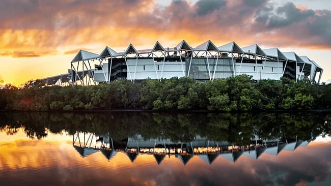 Queensland Country Bank Stadium was voted Australia’s best regional stadium. Photo: Jayden Tester