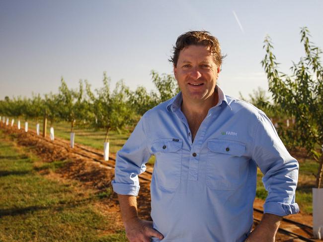 GoFARM managing director Liam Lenaghan. GoFARM is backing new scholarships for agriculture and horticulture students at Charles Sturt University, in partnership with Anthony Costa Foundation and Australian Farming Services. Picture: Supplied