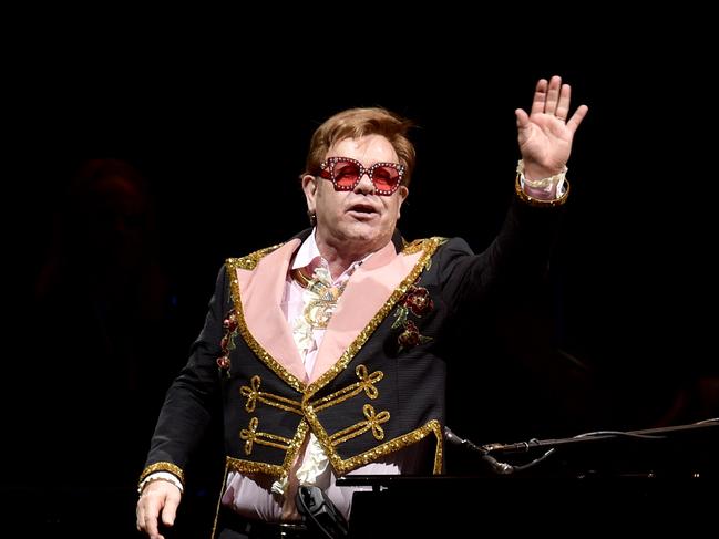 Elton John played his final shows in Australia earlier this year. . Picture: Evan Morgan