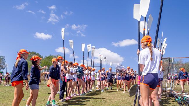 24.08.2024 - 2024 Brisbane Schoolgirl Rowing Association Championship. Photos by Stephen Archer.
