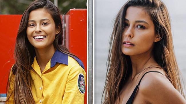 Model Julia Newbery Doubles As Firefighter Daily Telegraph