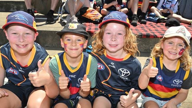 MARCH 2, 2024: Crows Family Day at Richmond Oval picture: Brenton Edwards