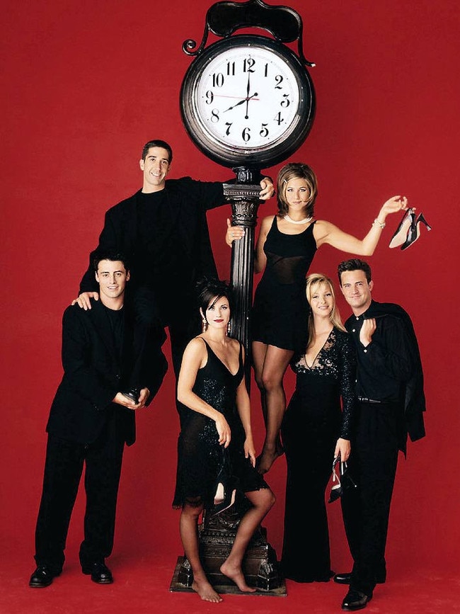 The Friends cast.