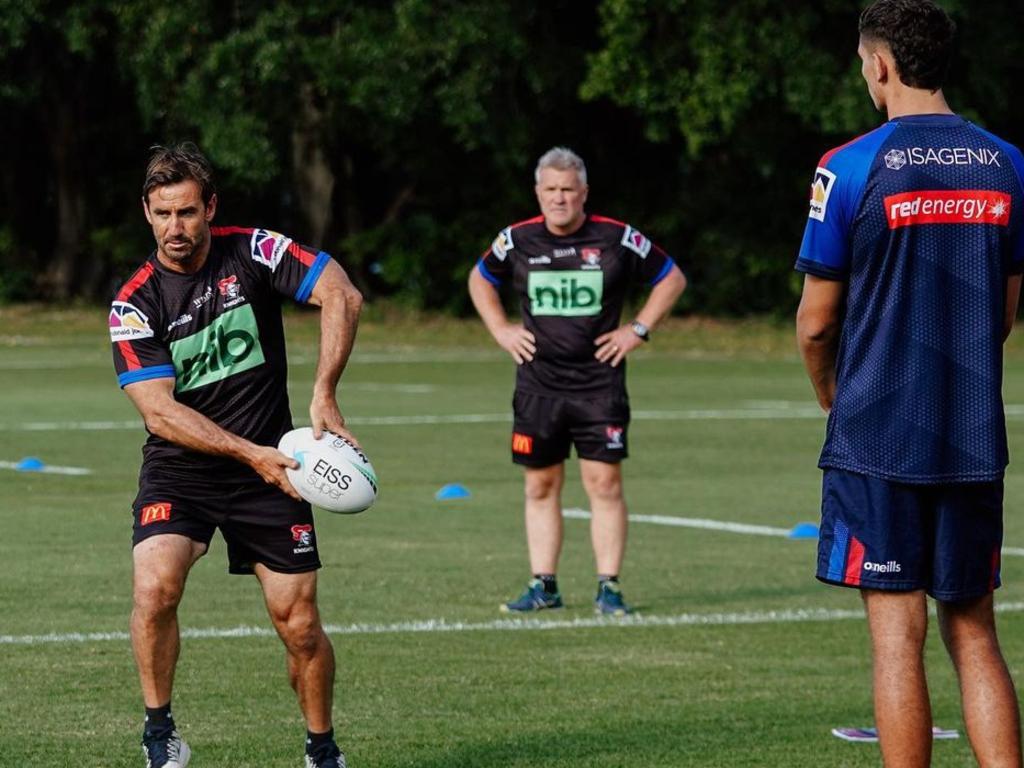 Ponga is excited to work with Andrew Johns.