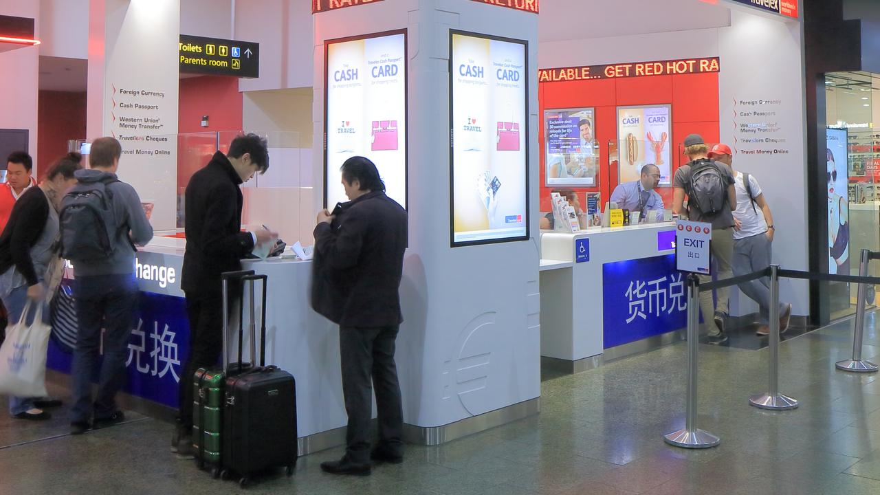 Currency exchanges at airports are notorious for ripping off consumers.