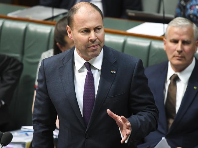 Treasurer Josh Frydenberg is expected to announce a Budget surplus.