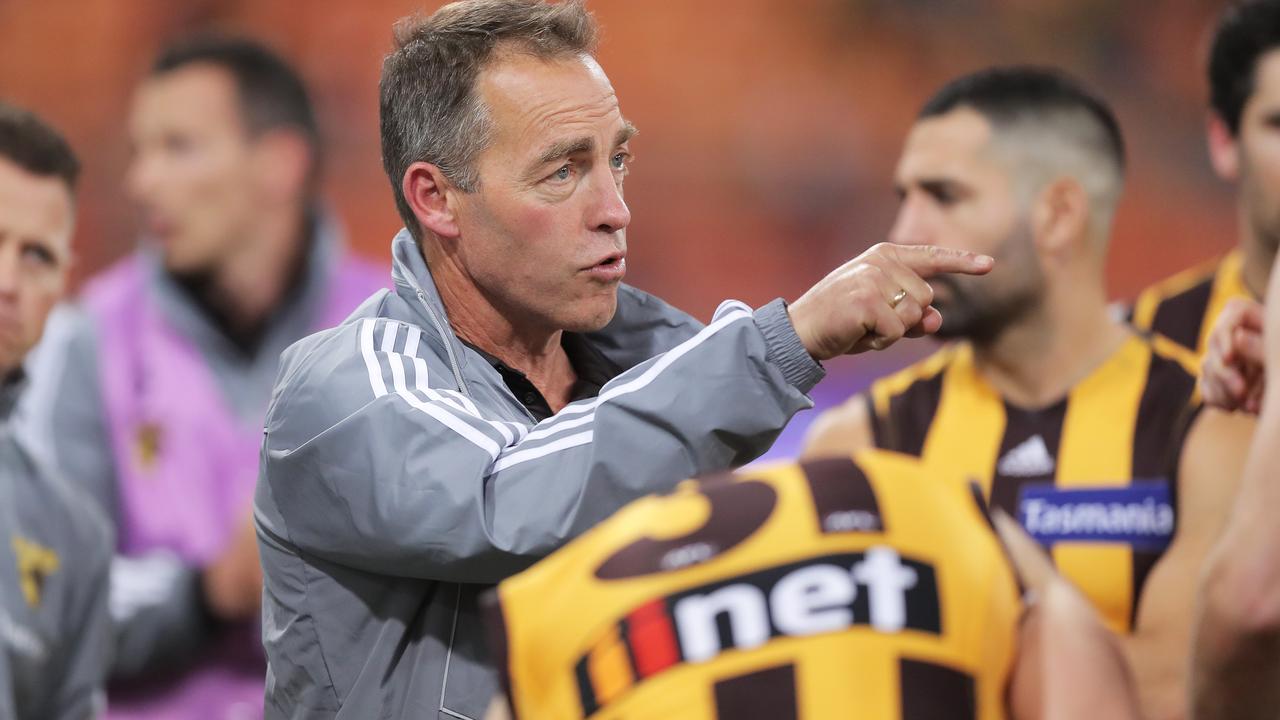 Hawthorn coach Alastair Clarkson.