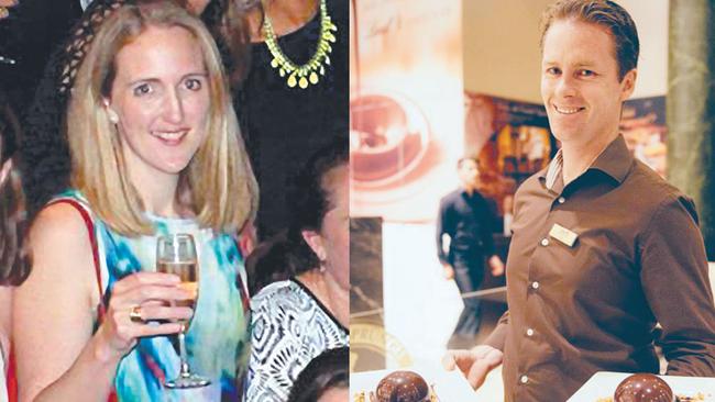 Barrister Katrina Dawson and cafe manager Tori Johnson. The pair were both killed as the siege drew to a close.