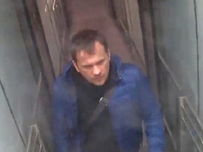 Alexander Petrov is captured at  Gatwick Airport on March 2, 2018.