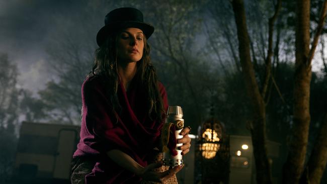 Rebecca Ferguson as Rose the Hat in a scene from Doctor Sleep.