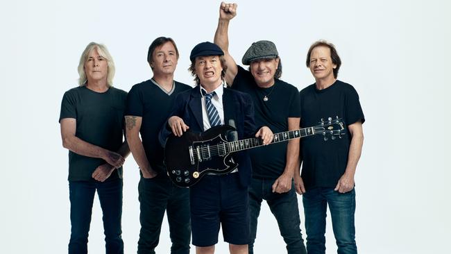 AC/DC are back with new album Power Up. Picture: Supplied