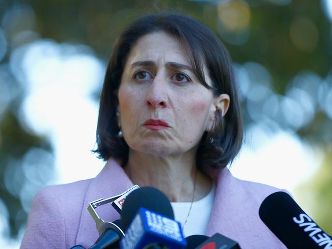 NSW Premier Gladys Berejiklian promised Mr Maguire would be gone before parliament sat again. Picture: AAP