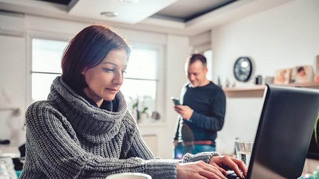 More than one-third of us have been working from home during the pandemic. Picture: istock