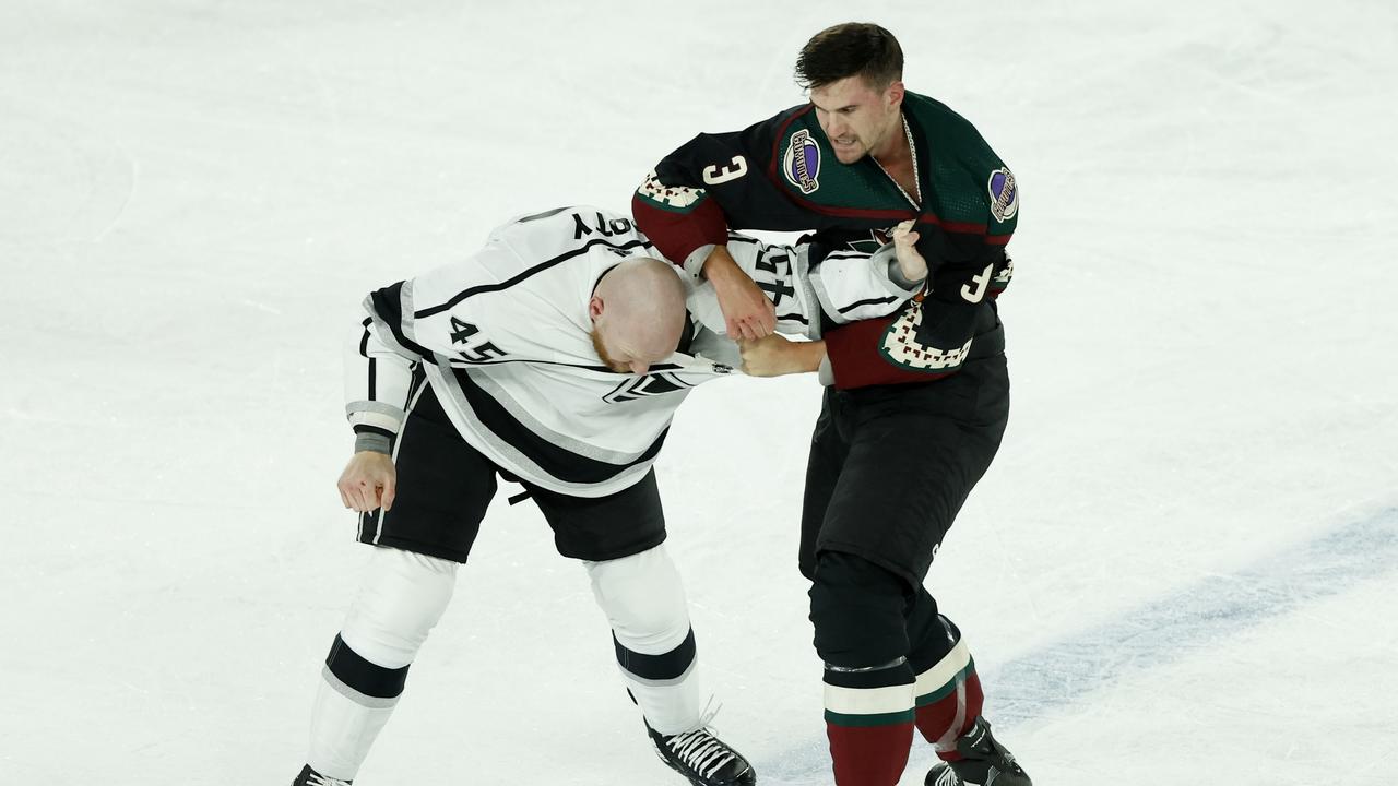 The biff is back. (Photo by Darrian Traynor/Getty Images)