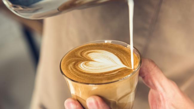 Stick to no more than five cups of coffee per day, experts say. Picture: istock