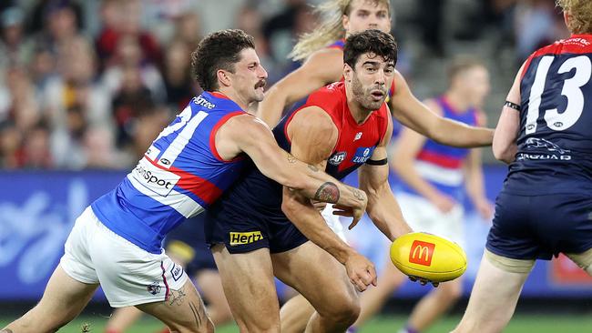 Tom Liberatore was used in a different role on Wednesday night. Picture: Mark Stewart