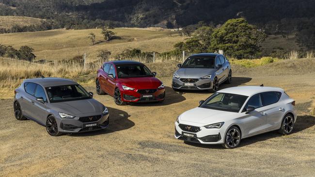 Cupra Leon customers can choose from four models.