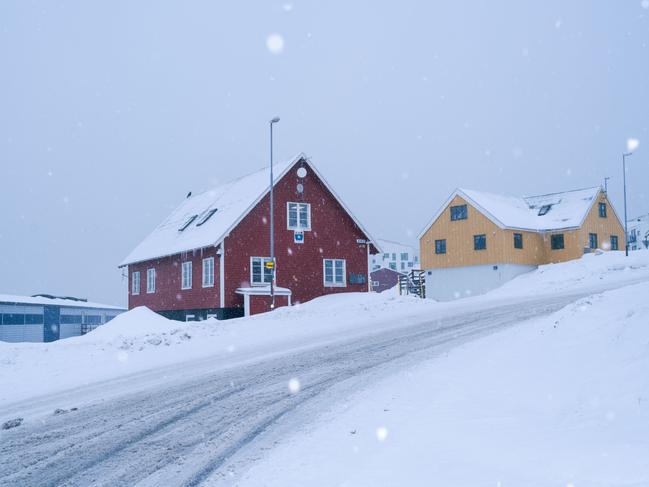 The consulate of the United States is pictured in Nuuk, Greenland, on March 24, 2025. Greenland's Prime Minister Mute Egede accused Washington of interfering in its political affairs. Picture: AFP