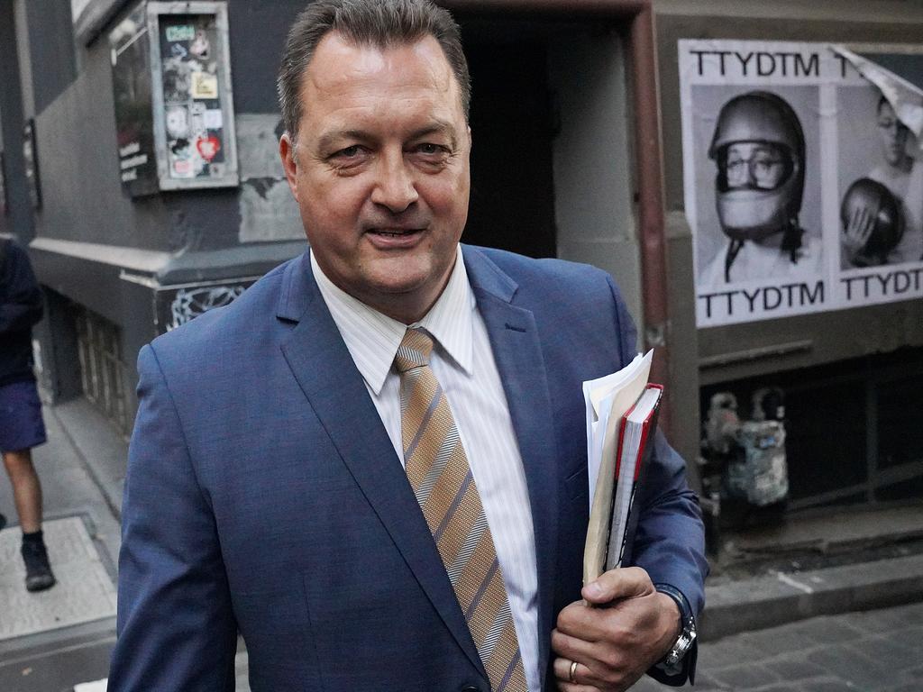 Former Victoria Police officer Paul Dale. Picture: AAP Image/Stefan Postles