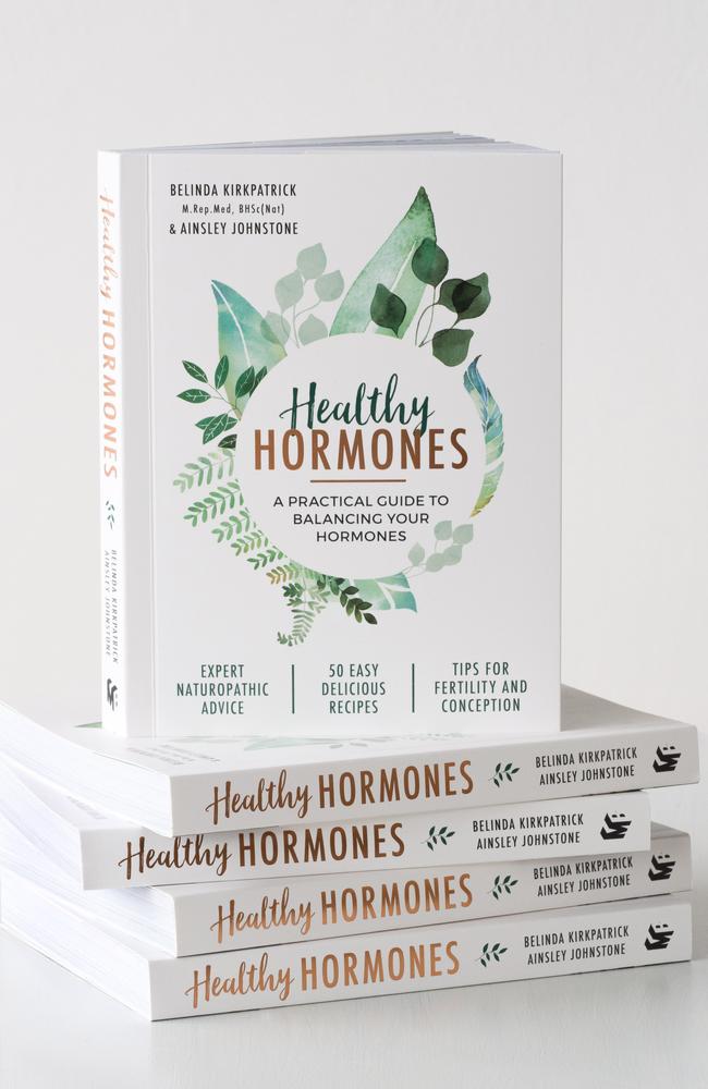 Healthy Hormones by Belinda Kirkpatrick and Ainsley Johnstone. Picture: Supplied