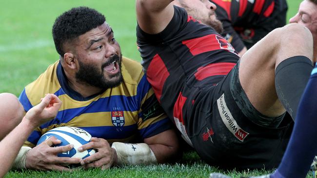 Tolu Latu won’t be playing for Sydney Uni on Saturday. Picture: Troy Snook