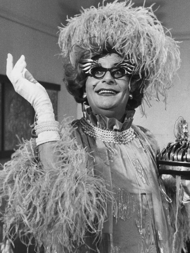 1983: Dame Edna Everage. Picture: HWT