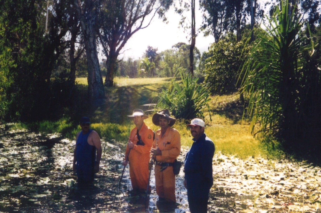 Images of the massive search for Keyra Steinhardt in April and May 1999. Photos provided by SES member Bob Jaycock.