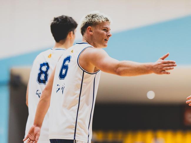 Ned Renfree in action for Victoria at the 2025 Basketball Australia Under-20 National Championships. Picture: Taylor Earnshaw