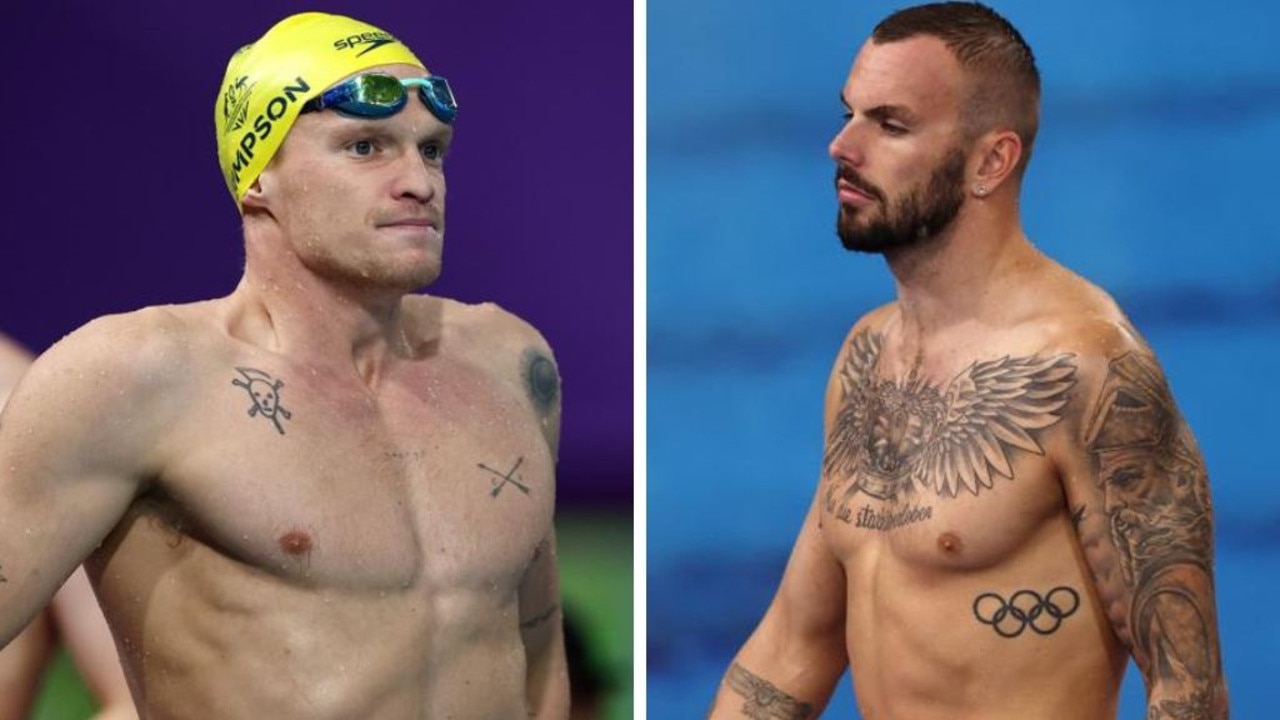 Cody Simpson and Kyle Chalmers failed to qualify for the final of the 50m butterfly.